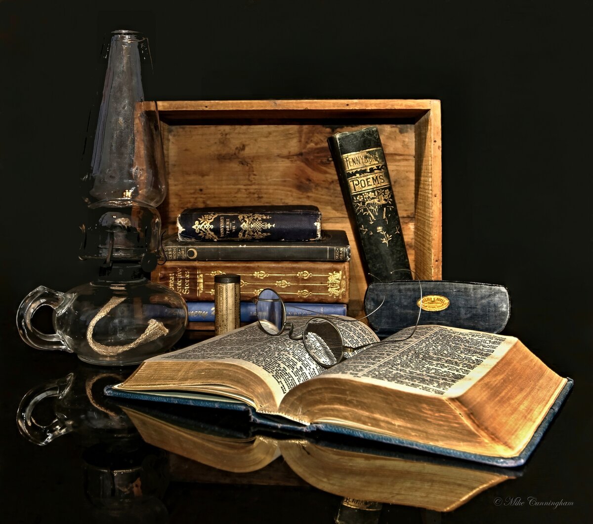 Reading Glasses & Books From The Past .jpg