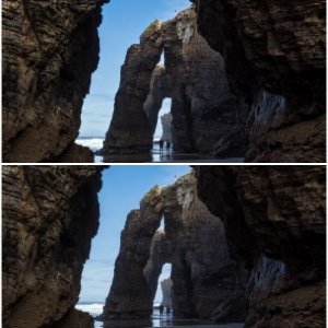 Cathedral beach