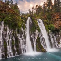 Burney Falls Sunset