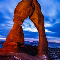Delicate Arch Twilight