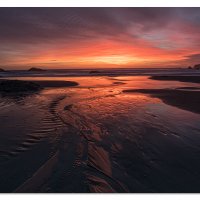 Sunset Panorama in Brookings