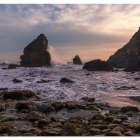 Rock Garden Sunset