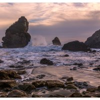 Rock Garden Sunset