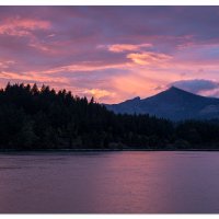 Cascade Locks Sunset