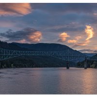Bridge Of The Gods Sunset
