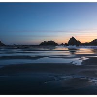 Sunset at the Tide Flats