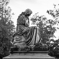 Cemetary Statue