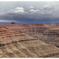 Stormy Day at the Goosenecks