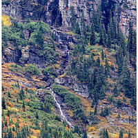 Falls Above Josephine Lake