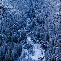 Merced River In The Winter