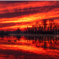 Mather Lake Sunrise