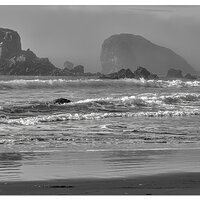 Foggy Afternoon at the Beach