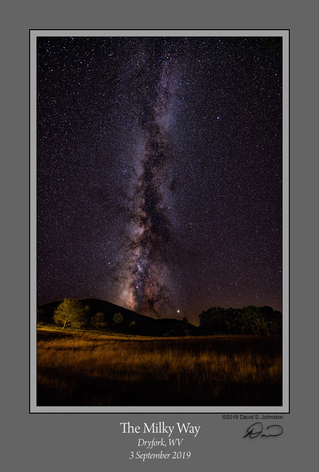 190903 Milky Way Dryfork