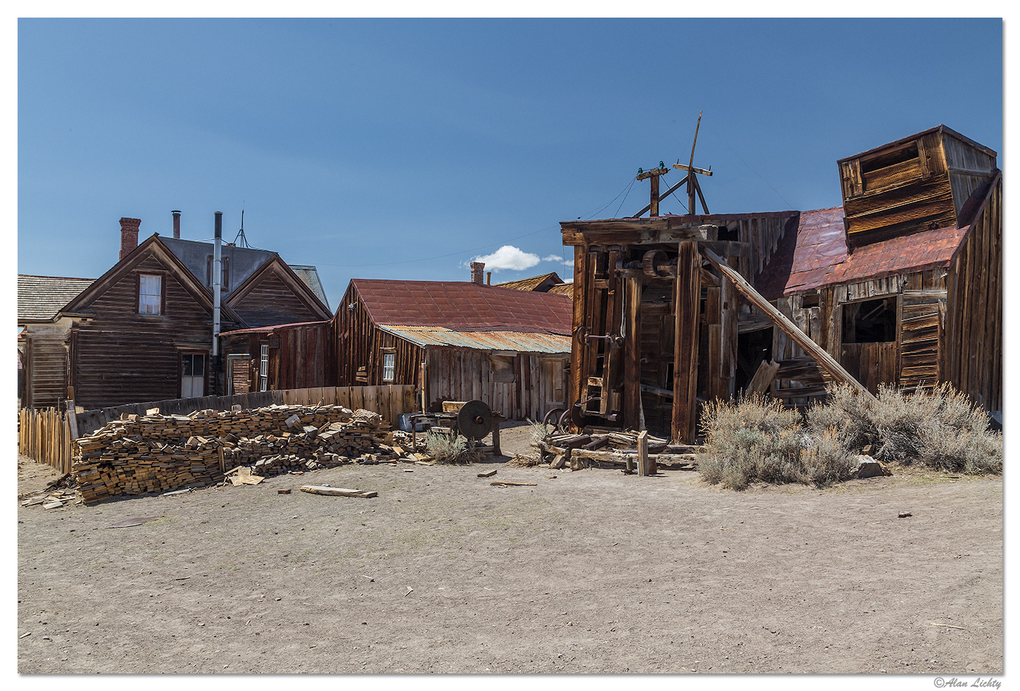 A Sawmill at Bodie