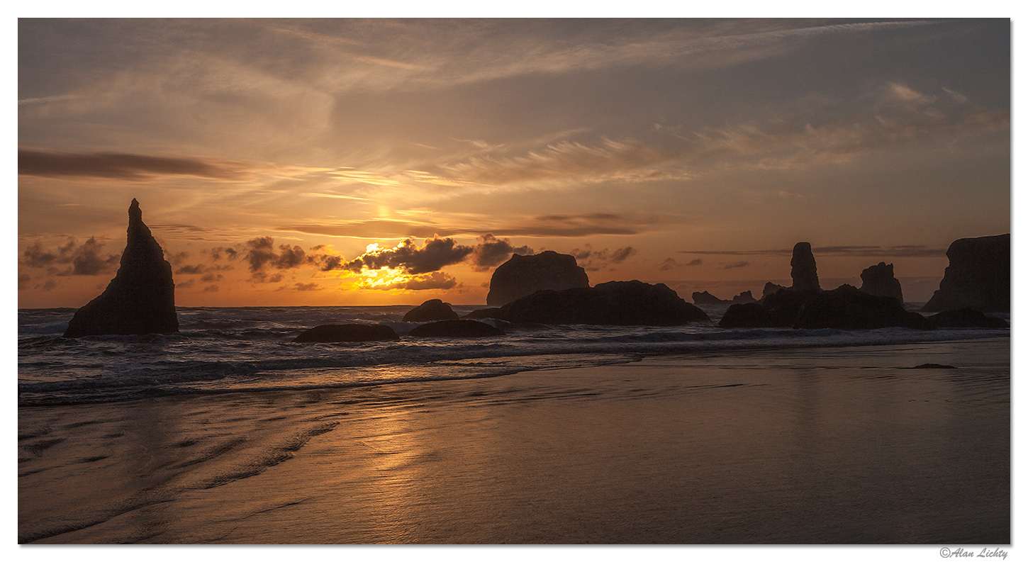 Bandon Sunset 4-26-2011