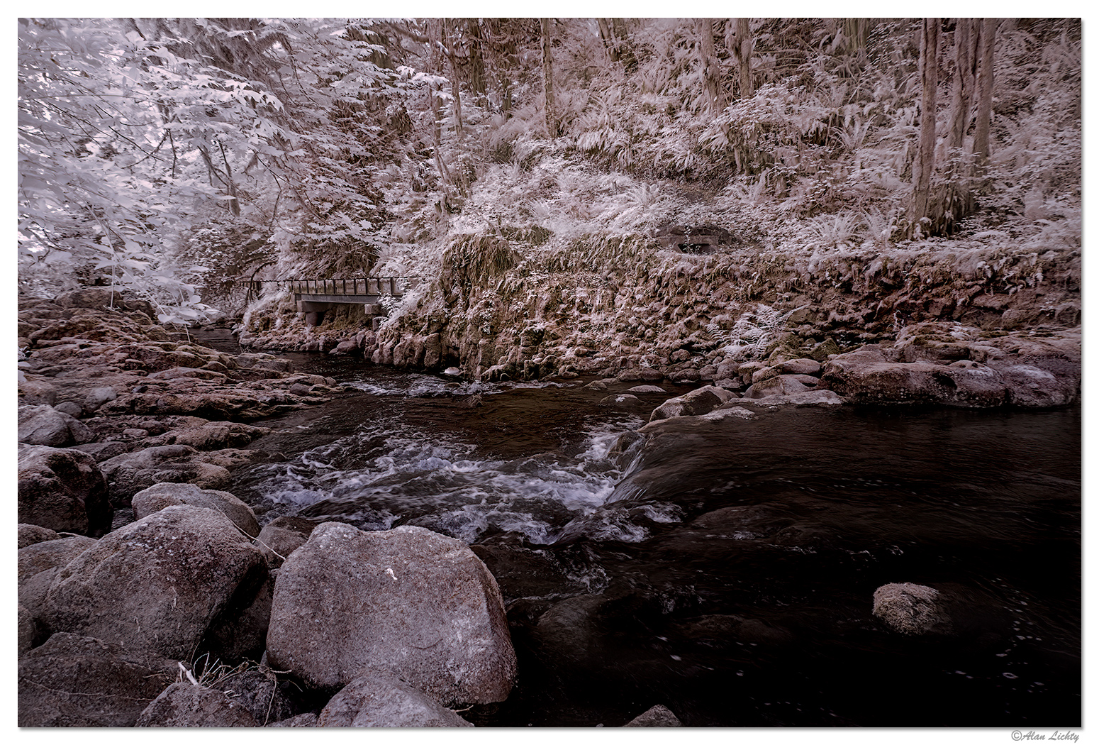 Cedar Creek in 720nm IR