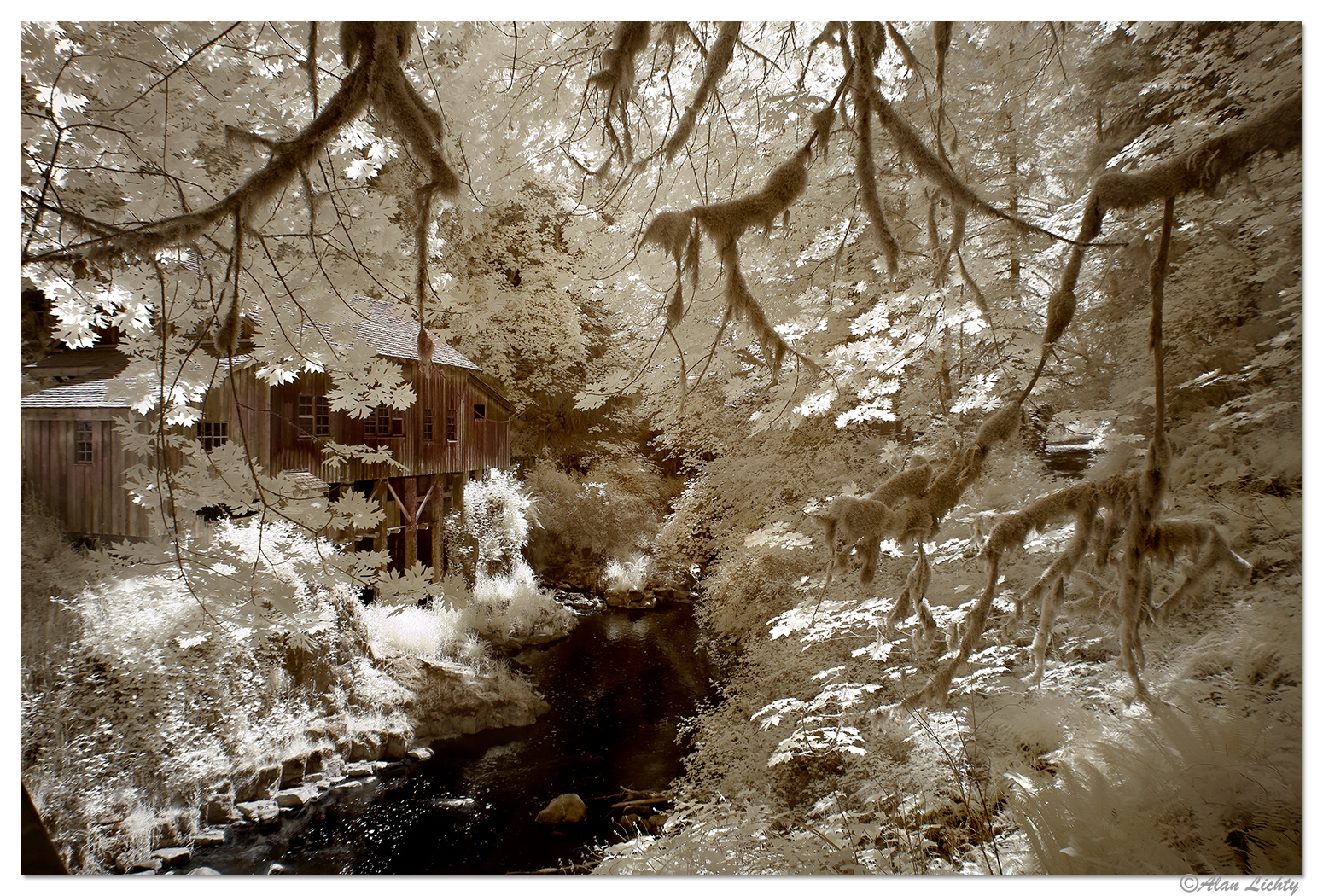 Cedar Creek Mill in 720nm IR