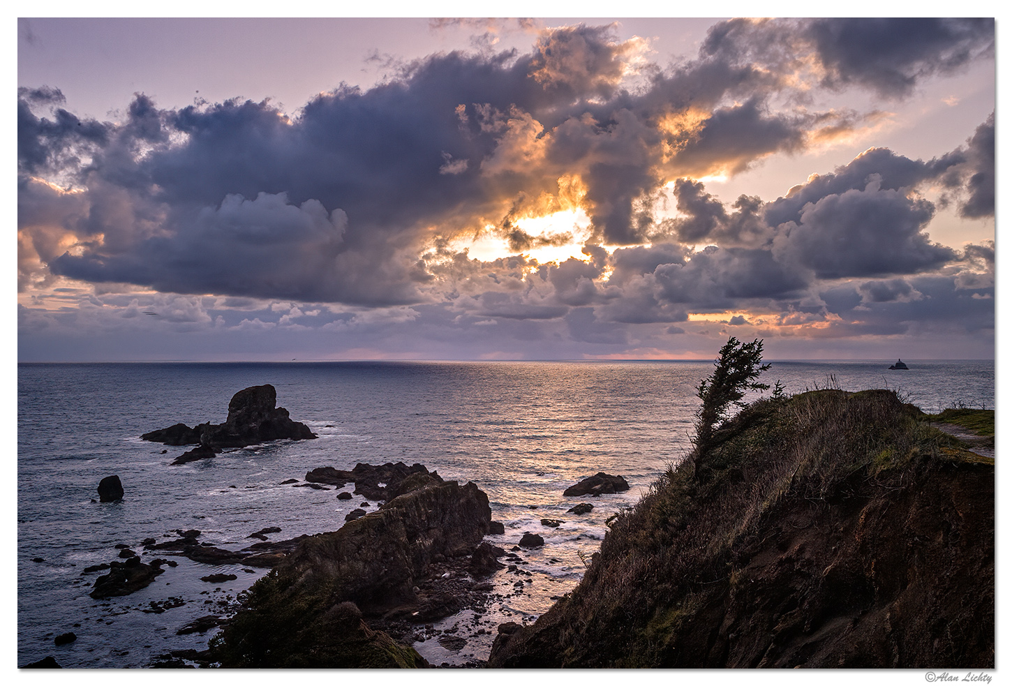 Ecola Point Sunset