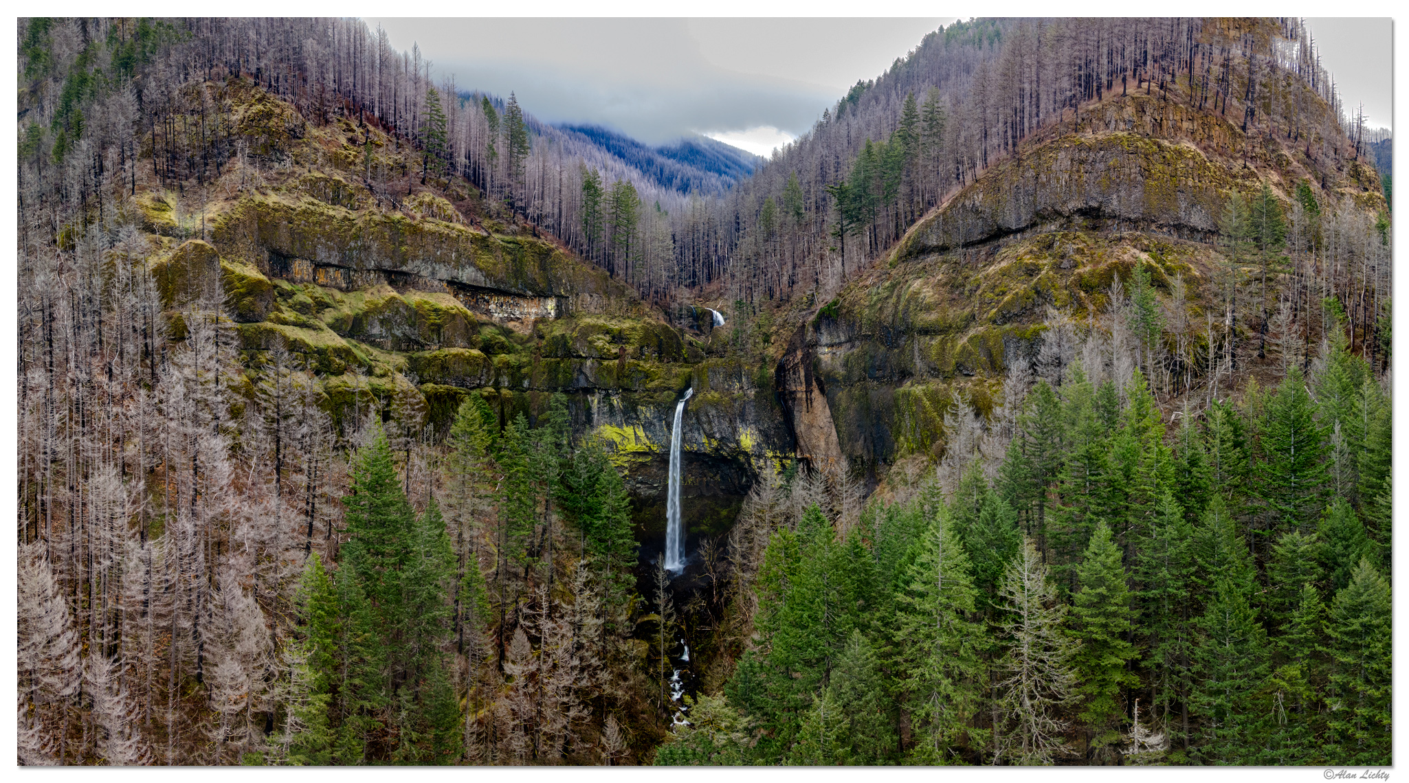 Elowah Falls Panorama