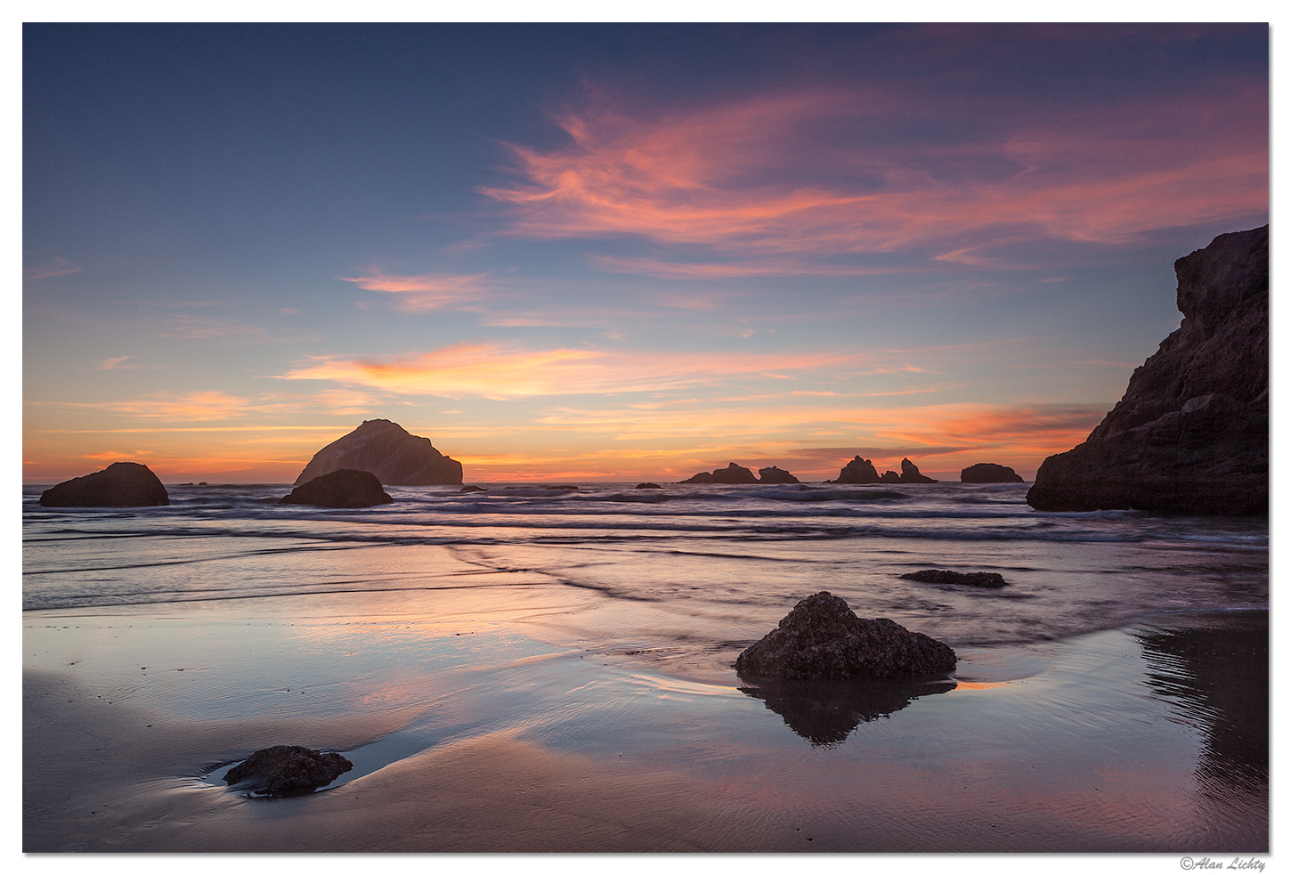 Facerock Sunset