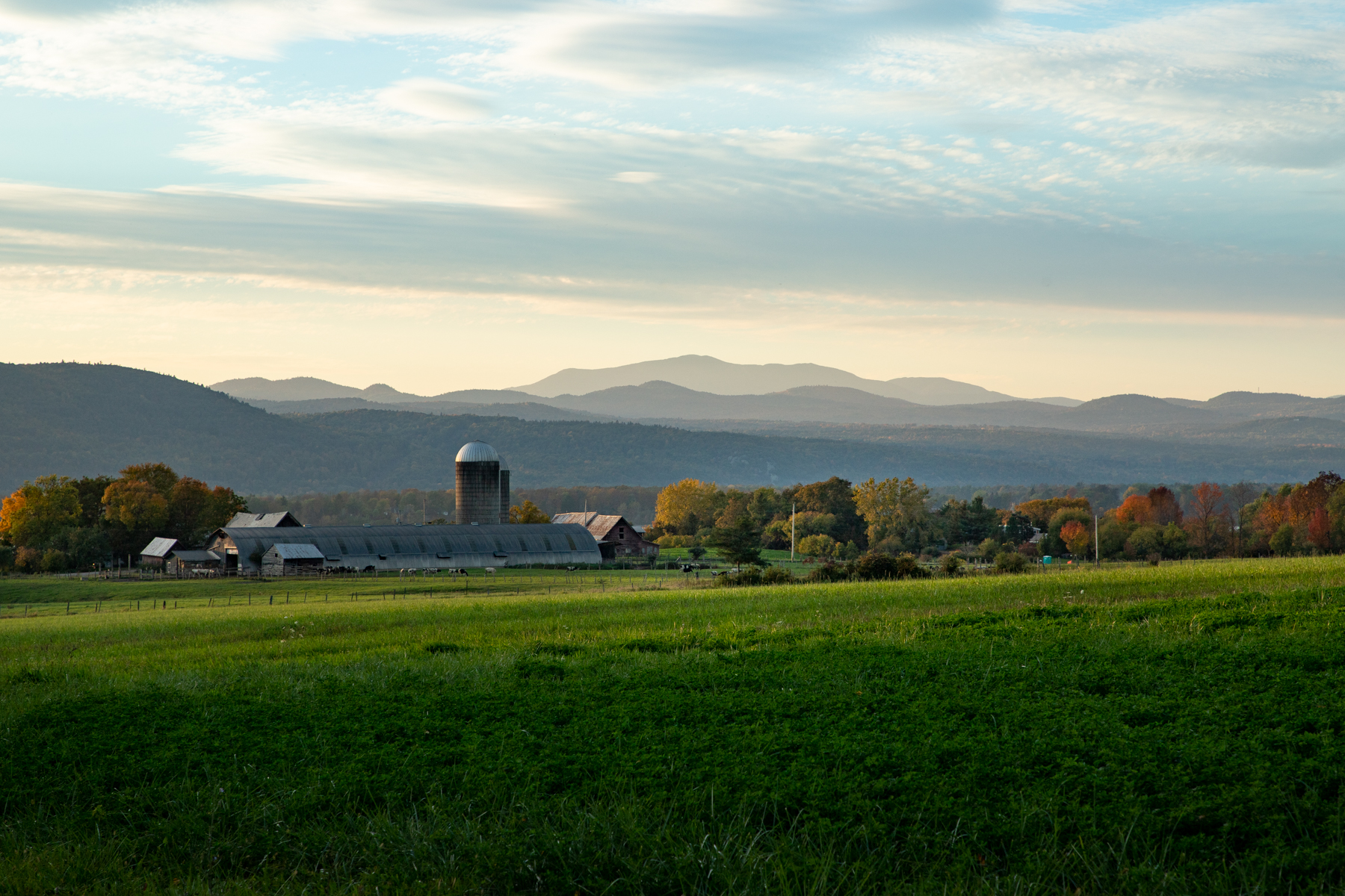 Fall Scene in Western Vermont