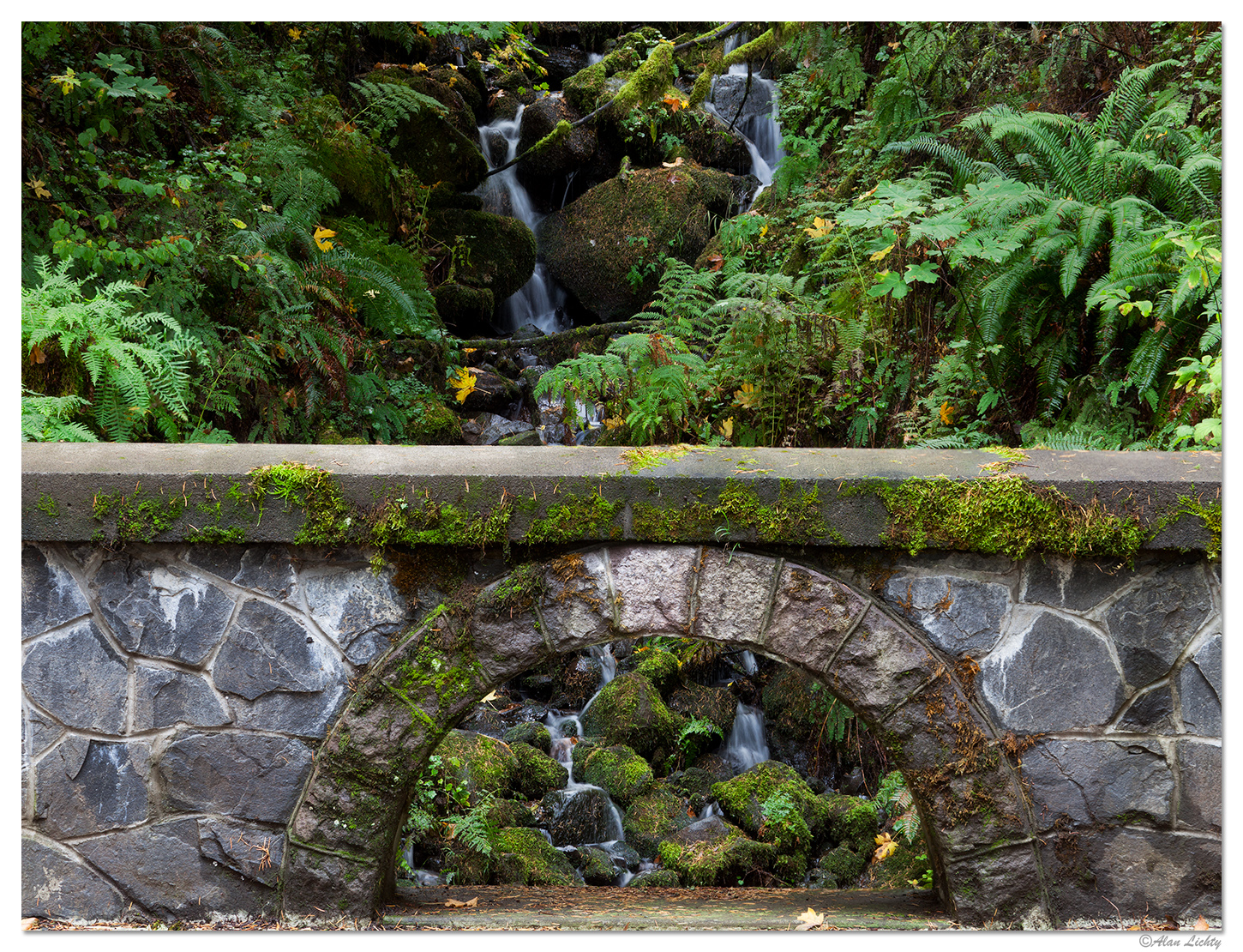 Falls And an Arch
