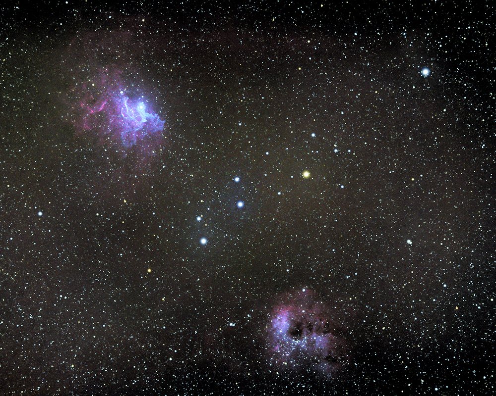 Flaming Star Nebula -150 Minutes
