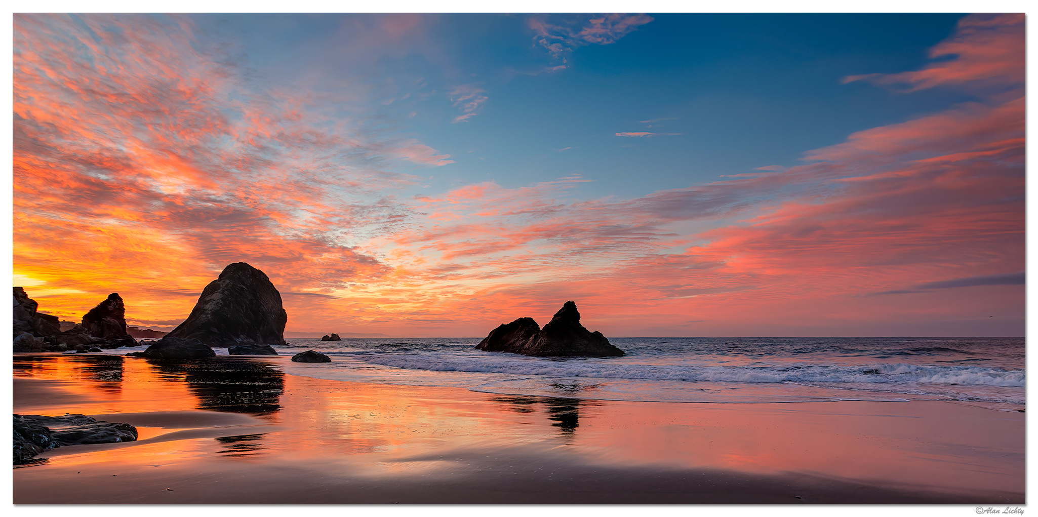 Harris Beach Sunrise