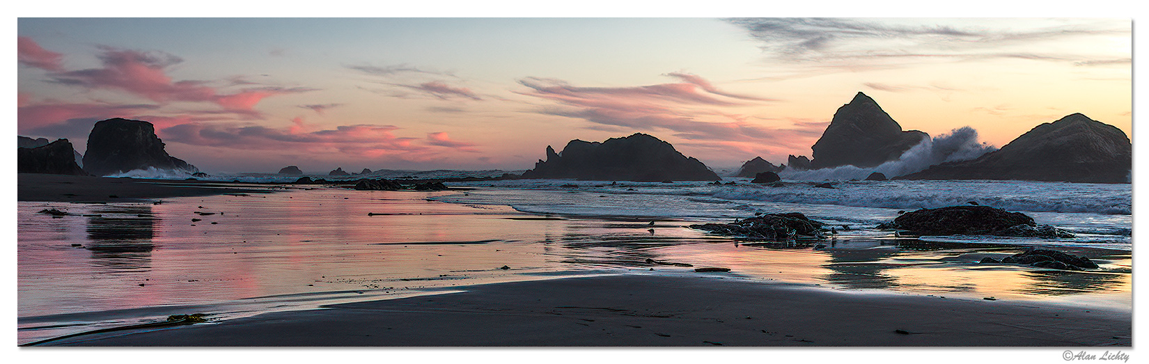 Harris Beach Sunset