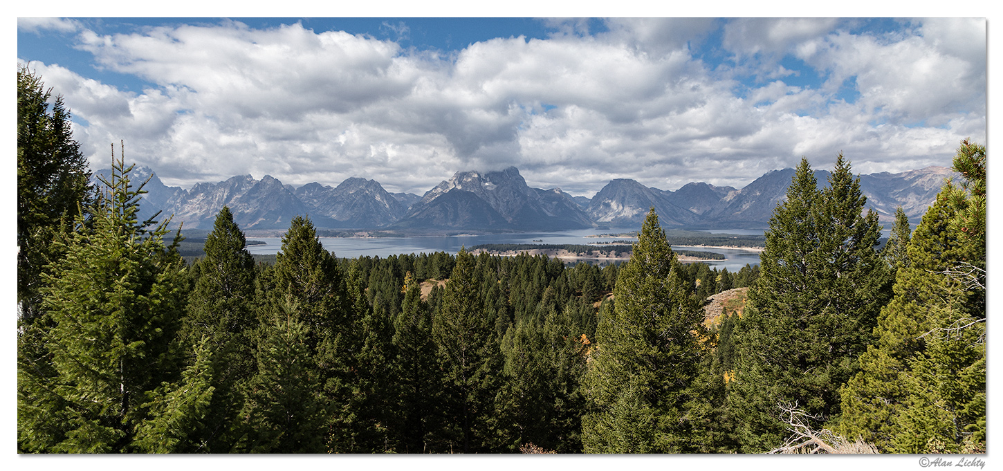 Jackson Lake and the Tetons