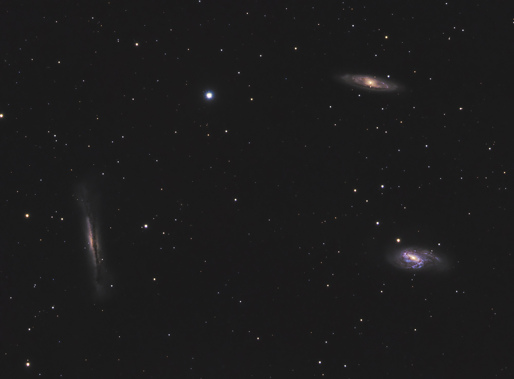 Leo Triplet LRGB 5.6 Hours