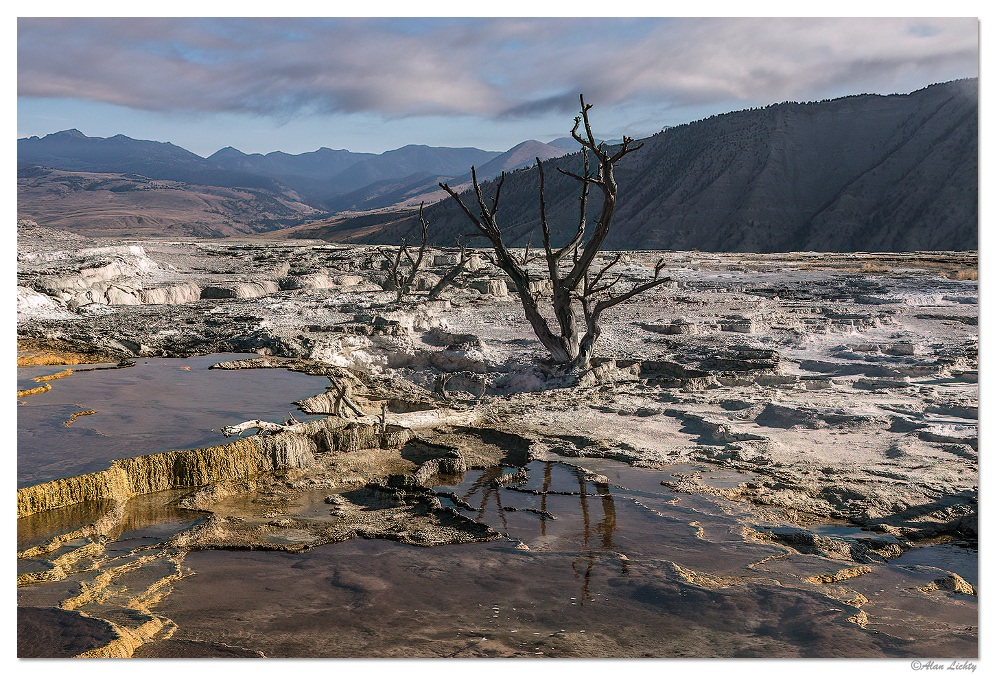 Mammoth Hot Springs Pools