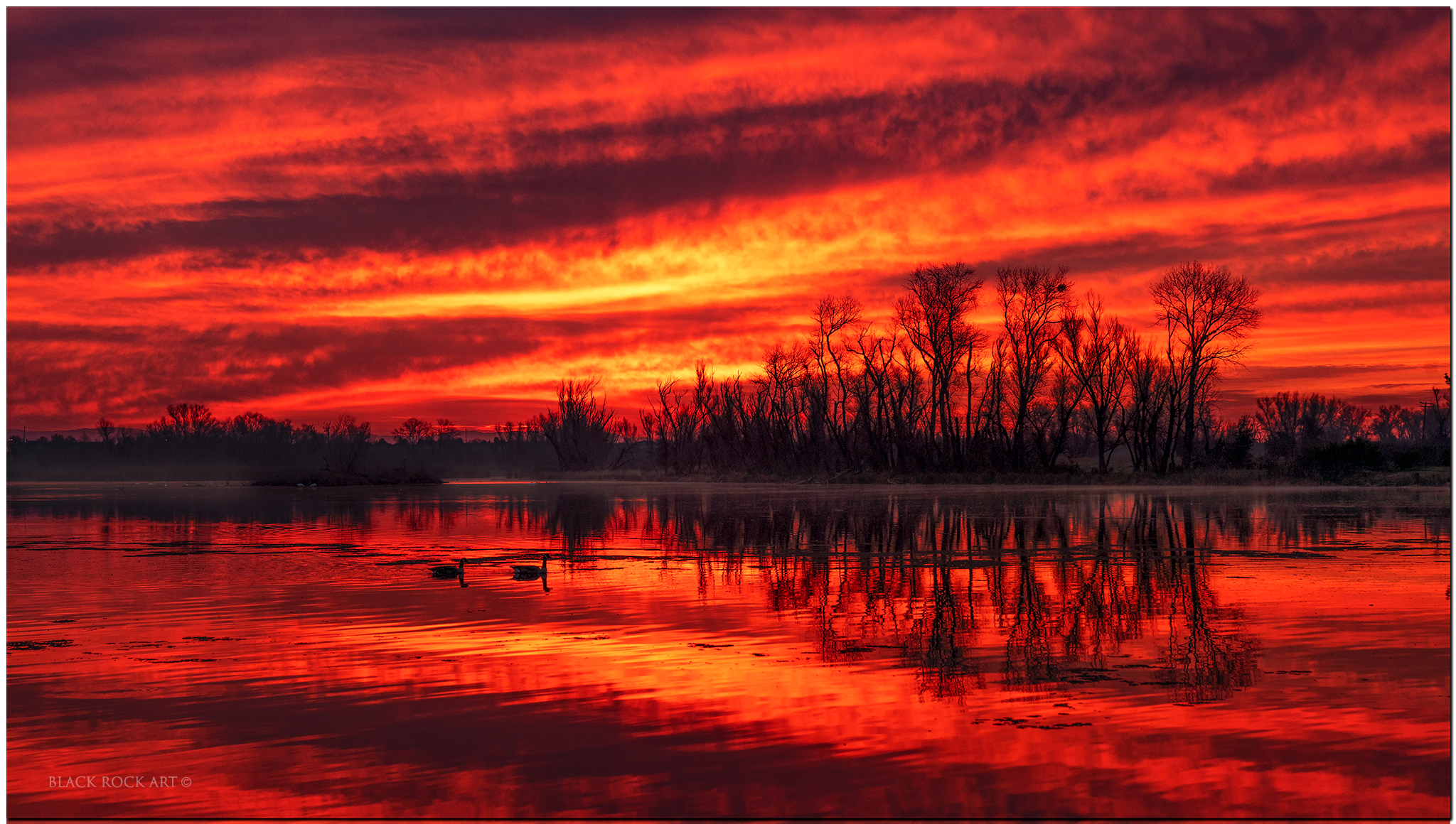 Mather Lake Sunrise
