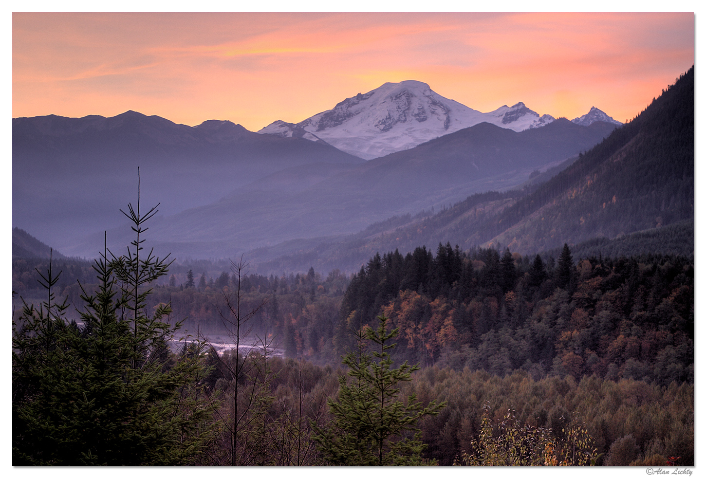 Mt Baker Sunrise