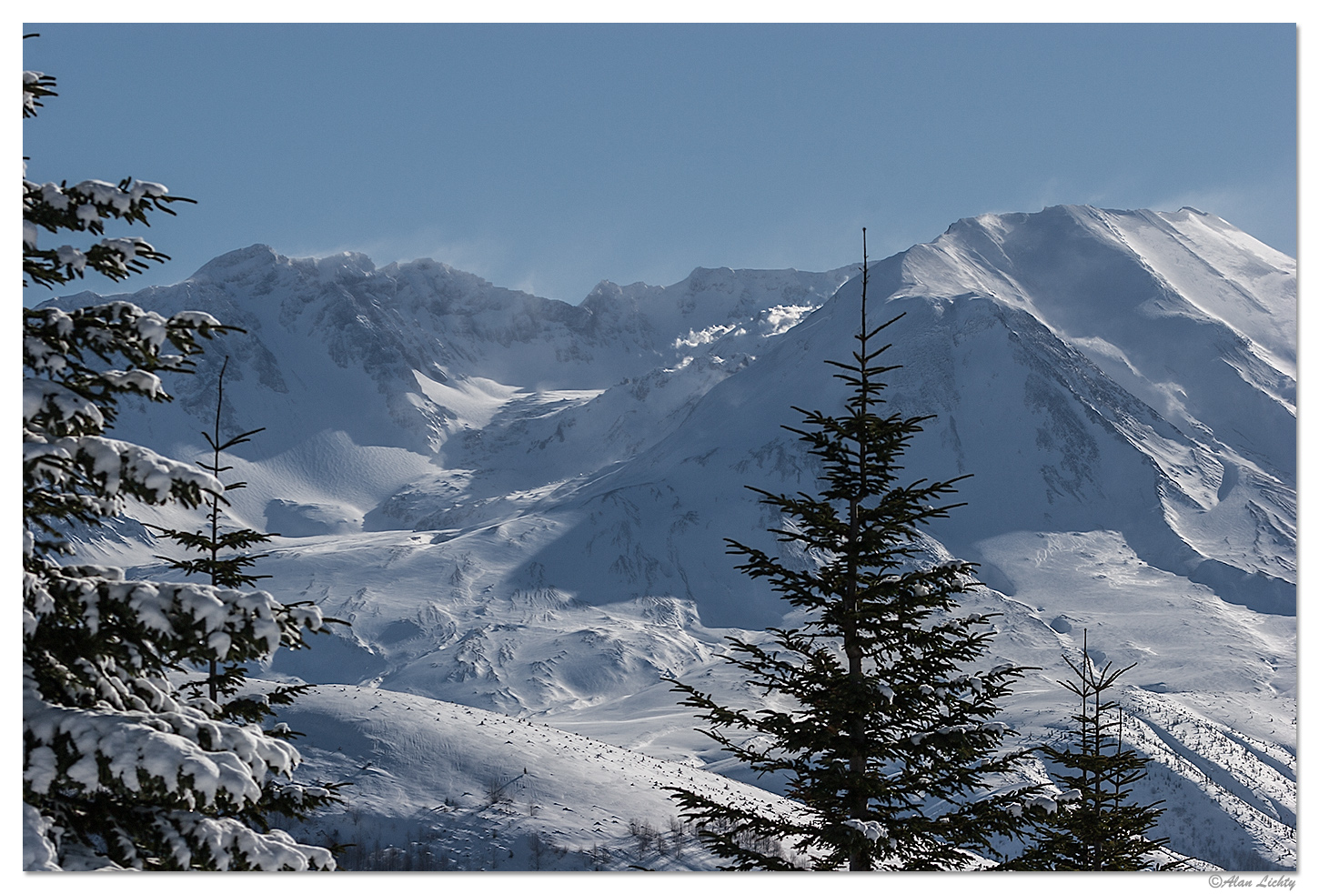 Mt. St. Helens Winter Steam