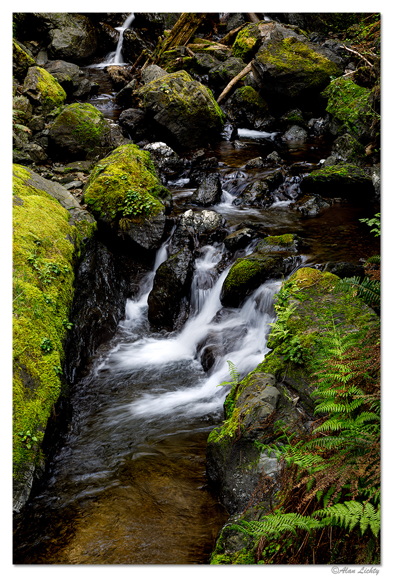 Pacific Coast Trail Falls