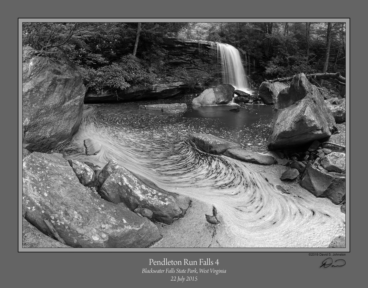 Pendleton Run Falls 4 Pano 1507