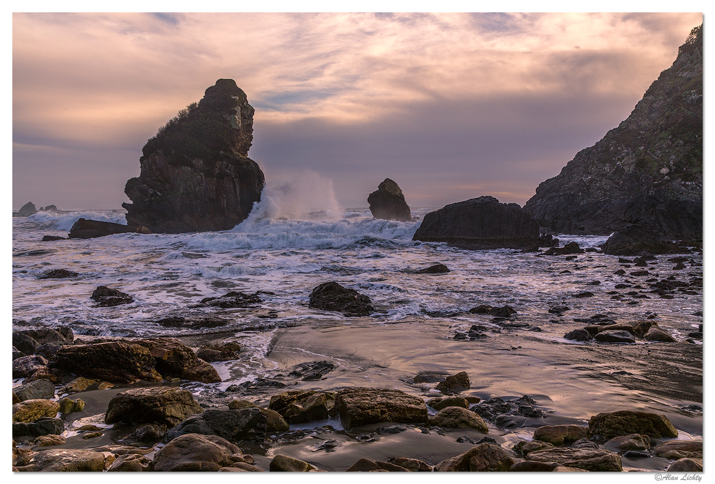 Rock Garden Sunset