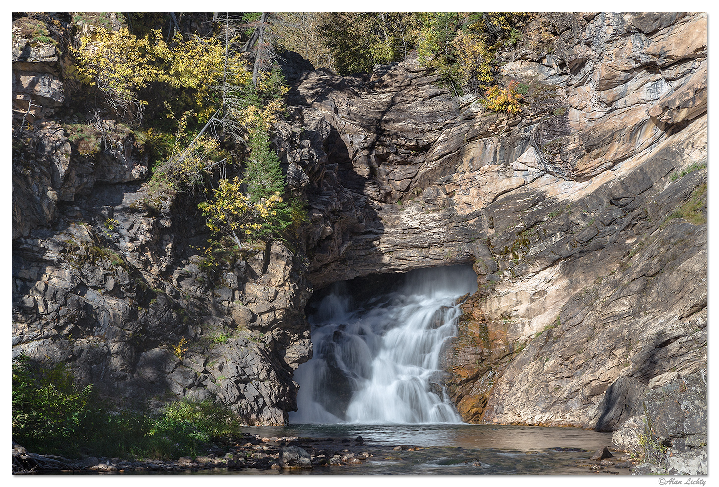 Running Eagle Falls