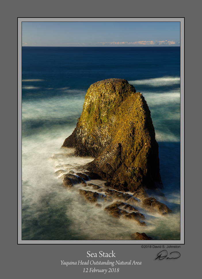 Sea Stack Yaquina Head Color