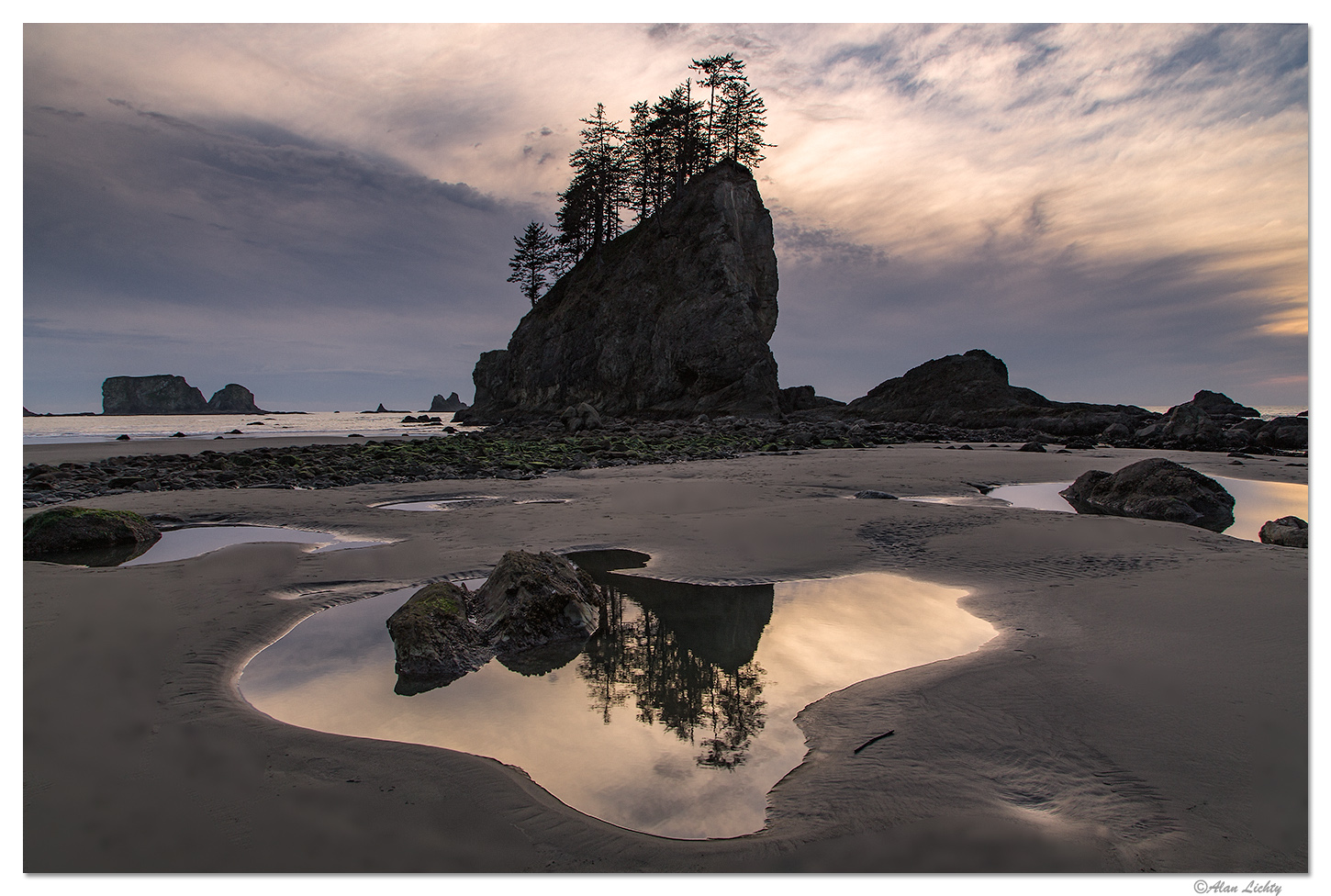 Second Beach Reflections