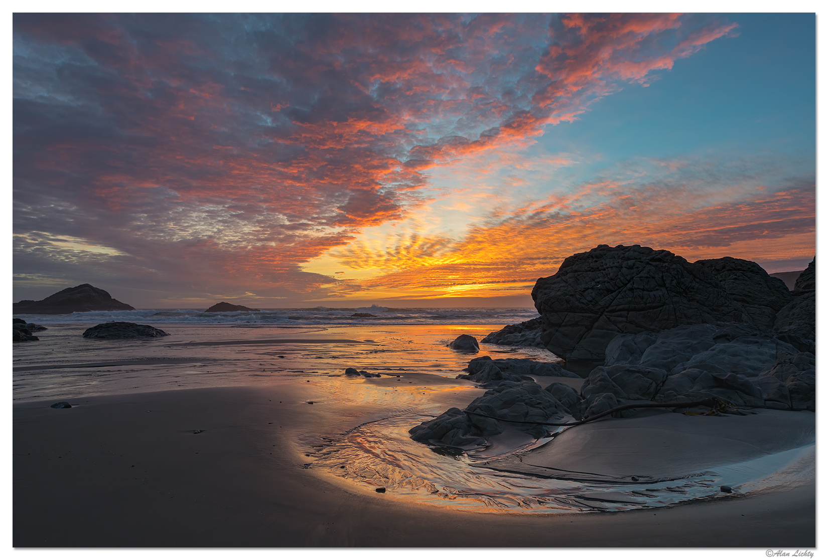 Shapes of a Sunset