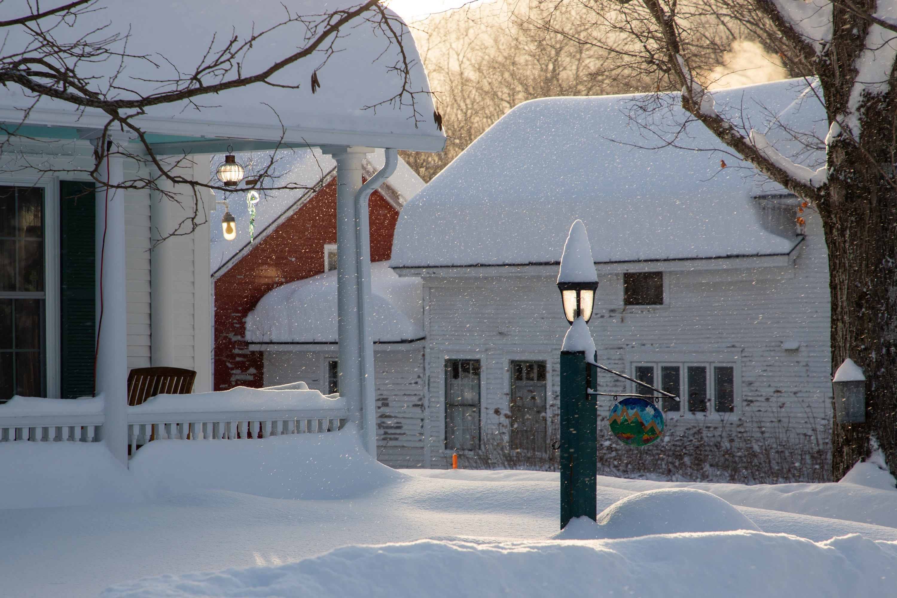 Snowstorm in East Dorset, VT