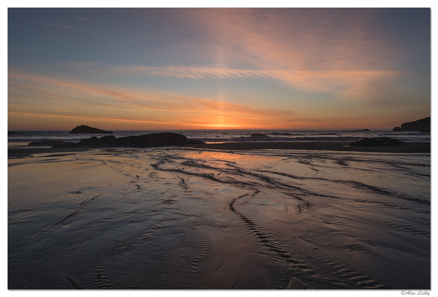 Sun Pillar in Brookings