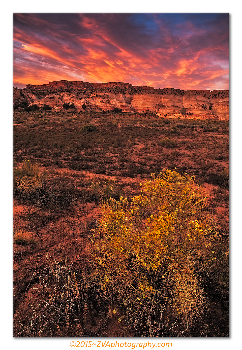 Sunset on the Escalante
