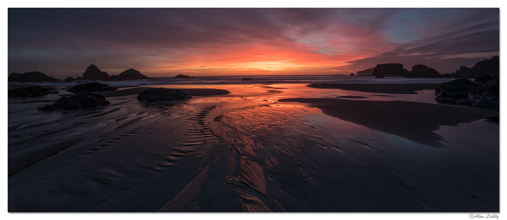 Sunset Panorama in Brookings