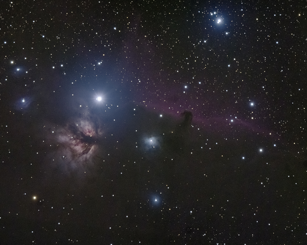 The Flame And Horsehead - 54 Minutes