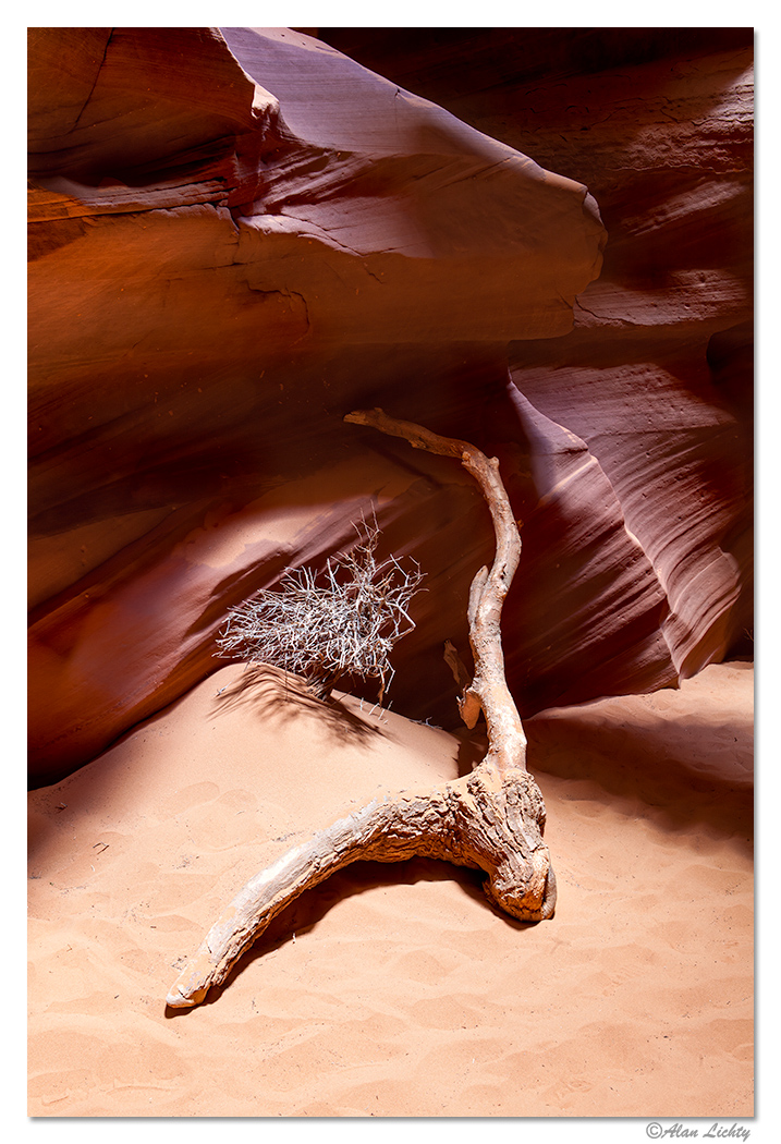Upper Antelope Canyon Dragwood
