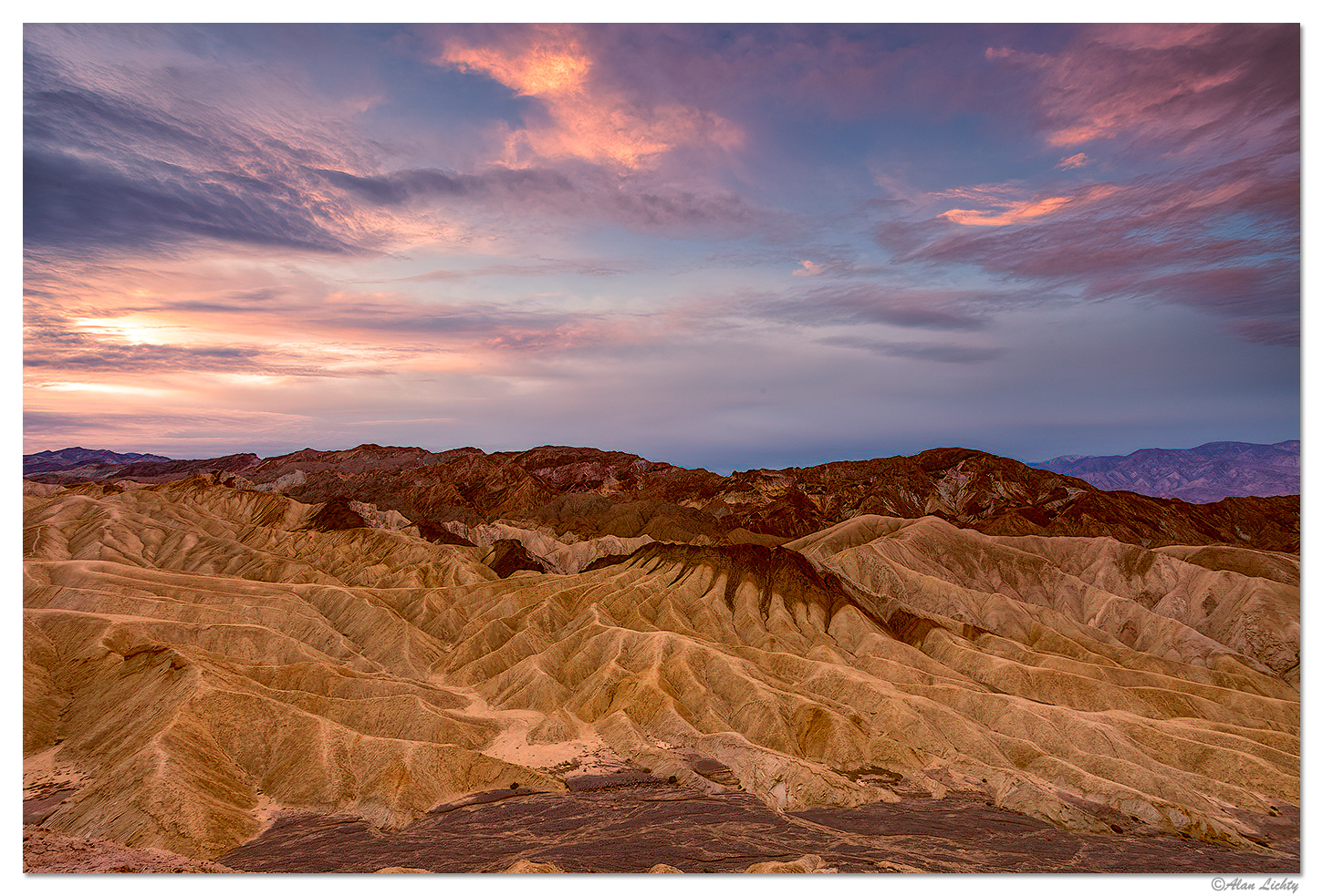 Zabriskie Point Sunrise